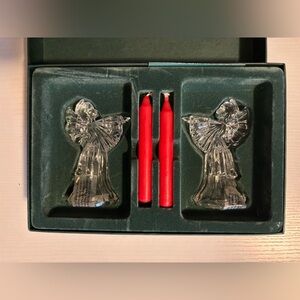 Waterford | Marquis Christmas Angel candle set